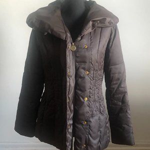 Steve Madden Chocolate Quilted Puffer